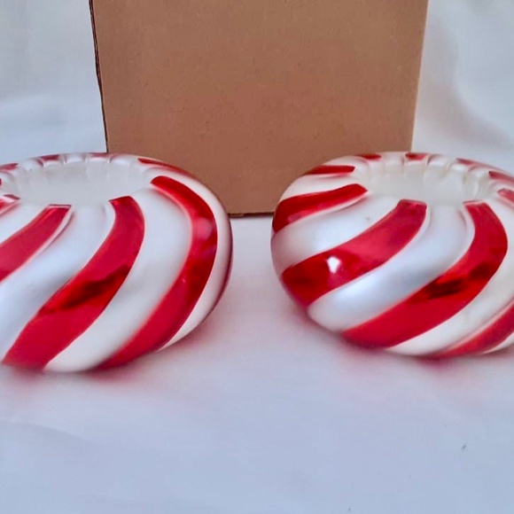 NIB Pair of Convertible Taper/Tealight Candle Holders - Picture 1 of 4